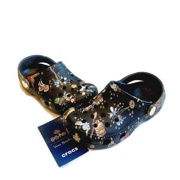 CROCS Classic Harry Potter Vera Bradley Size C11 Lightweight Slip On Clogs Shoes - Picture 4 of 8